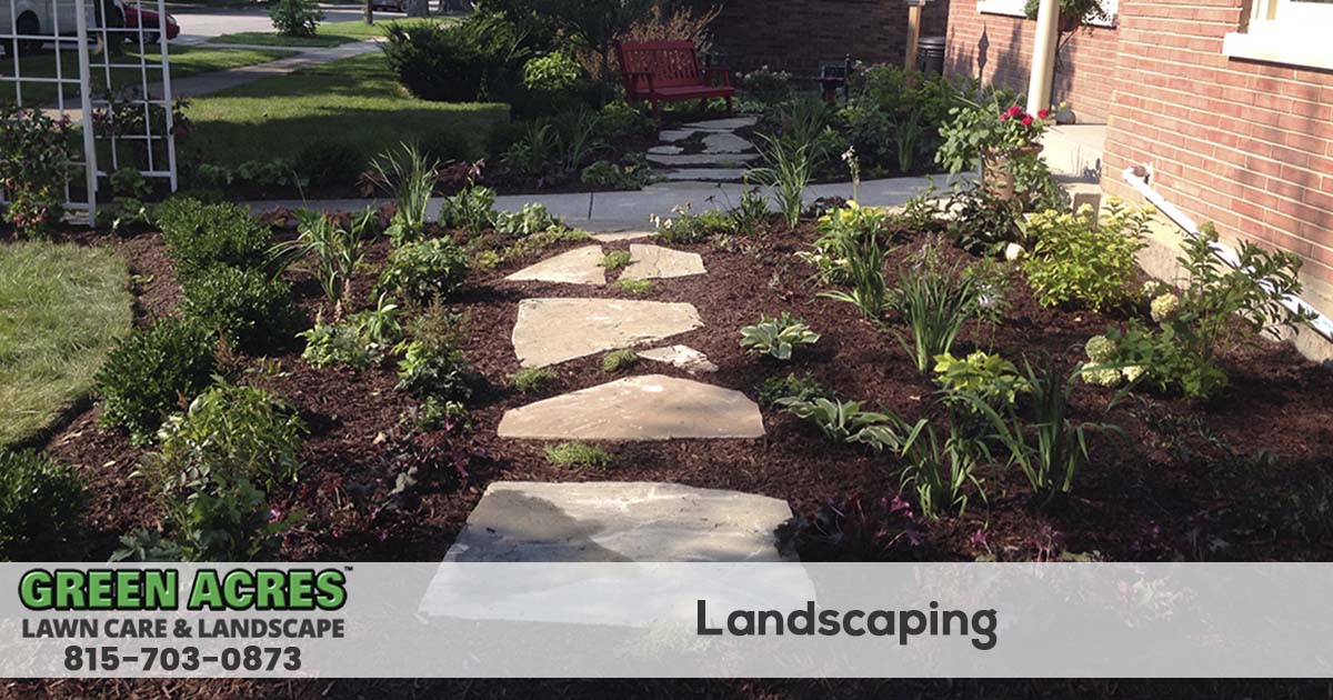 Landscaping design and installation services in northern Illinois